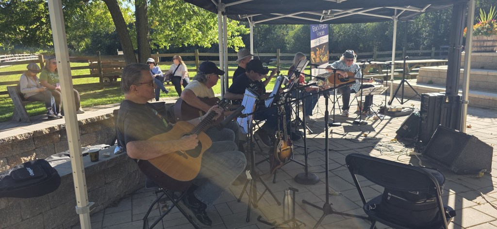 Photo of the Back Porch Revue at the Spring Valley Nature Center, October 2026.